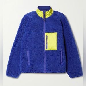 Tory Sport/ Tory Burch HIGH-PILE FLEECE ZIP JACKET, Size XL, NWT